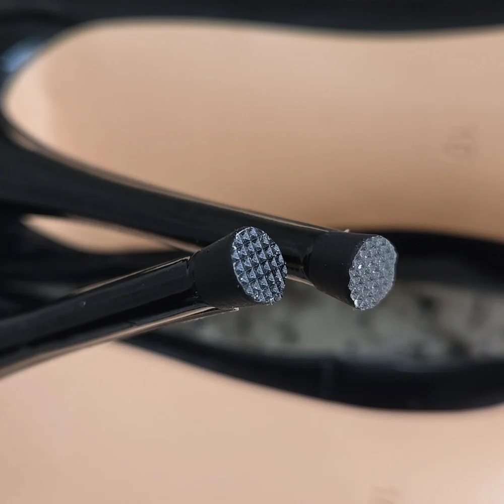 Elegant Black Shofoo Stiletto Heels - Picture 11 of 11